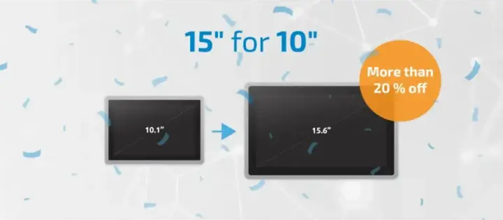 Spring Offer 2022 — Get 15″ myPANEL for 10″ Price