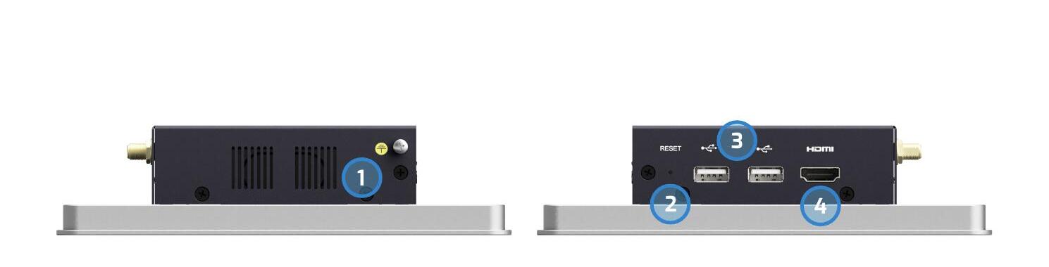 myPANEL — side (Reset/USB)